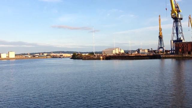 Electric Banana band playing on the Lagan Boat "Mona" in Belfast, Northern Ireland.