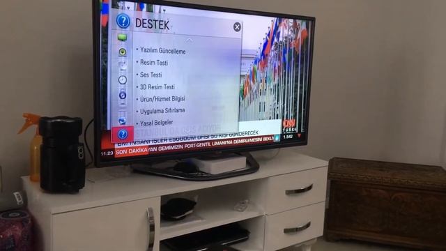 Beko tv yi internete bağlamak televizyona internet nasıl bağlanır Beko LG tv yi wifiye bağlamak