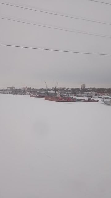 на мосту в Самаре