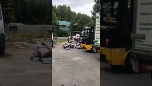 Агонь!!!! доехал до клиента погрузчик SHENG ER1000