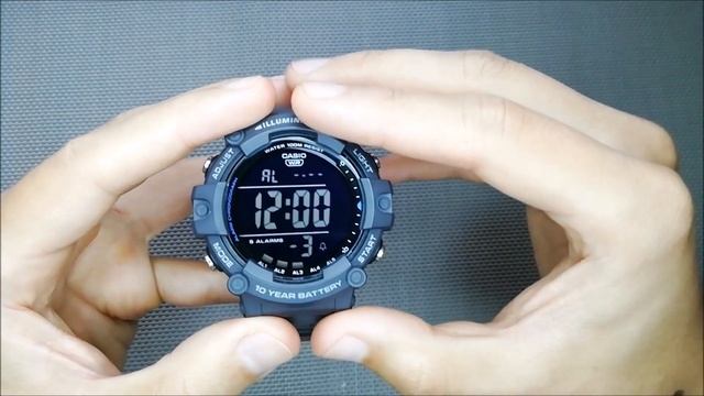 Cómo Ajustar Hora, Fecha, Alarmas y TODAS las Funciones de un CASIO AE-1500WH