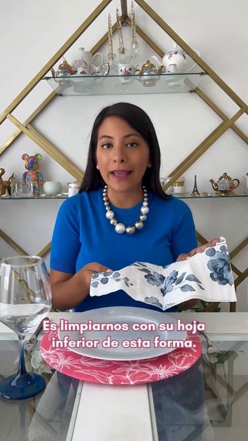 Uso de Servilleta de Papel