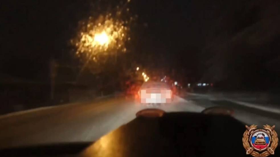 На Ставрополье пьяный водитель ударился в бега при виде автоинспекторов