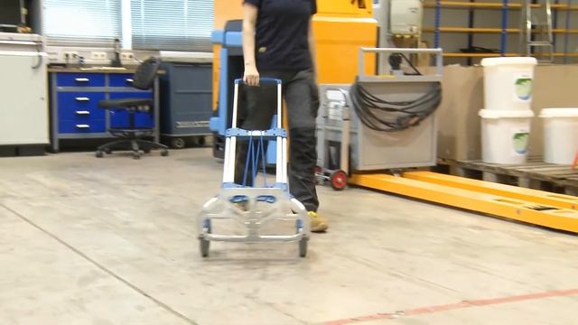 Inklapbare aluminium steekwagen fetra®