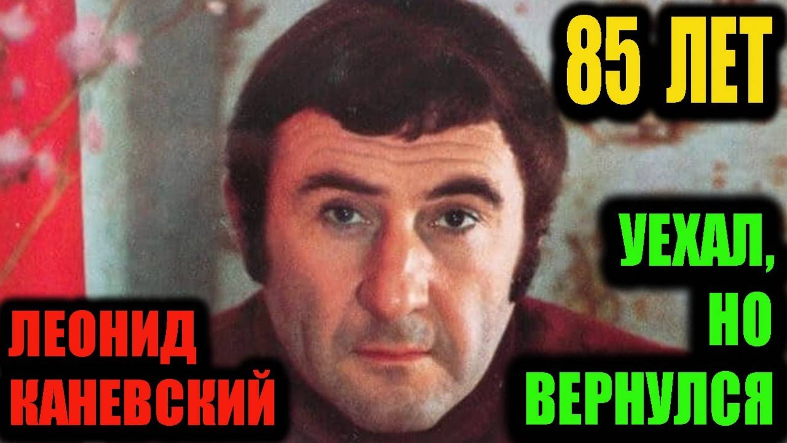 Леонид Каневский. 50 лет счастлив в браке с дочкой известного комика.