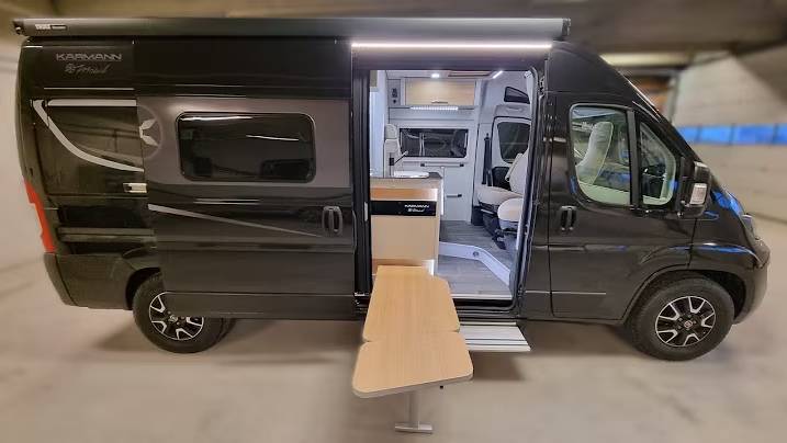 [4K] New BEST Small Luxury Campervan with Perfect Bathroom - NEW Fiat Ducato Karmann Dexter 580