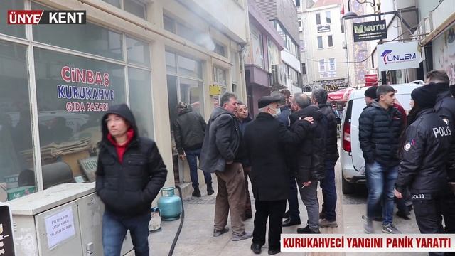 KURUKAHVECİ YANGINI PANİK YARATTI