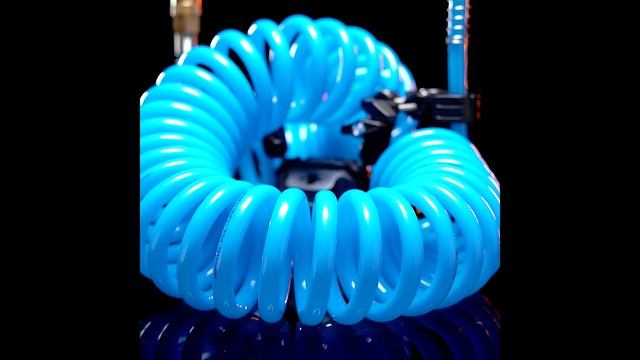 Шланг высокого давления спиральный 10 м, 8 мм, 12 бар, с БРС, GARWIN PRO 808750-0812-10