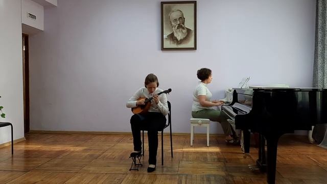 Сольный концерт Шевченко Дианы,2 класс,преподаватель Лебедева А.А.,концертмейстер Мешкова Д.А.