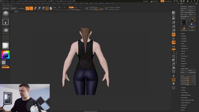 How to SCULPT CLOTH the EASY WAY! - Zbrush Tutorial