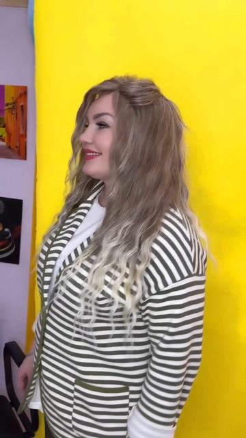 Материал натуральная  волна 🌊 цвет пепельный блонд 👱♀️