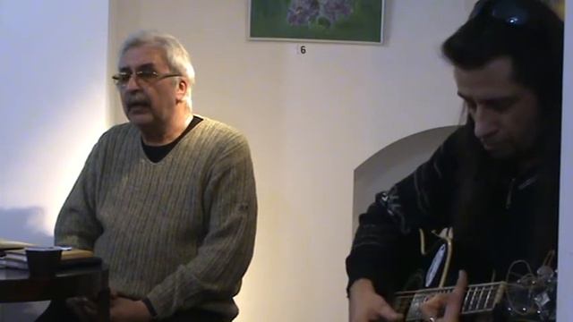 Творческий вечер Аркадия Кариева в галерее "Кот в мешке". Рига, 23.02.2018.