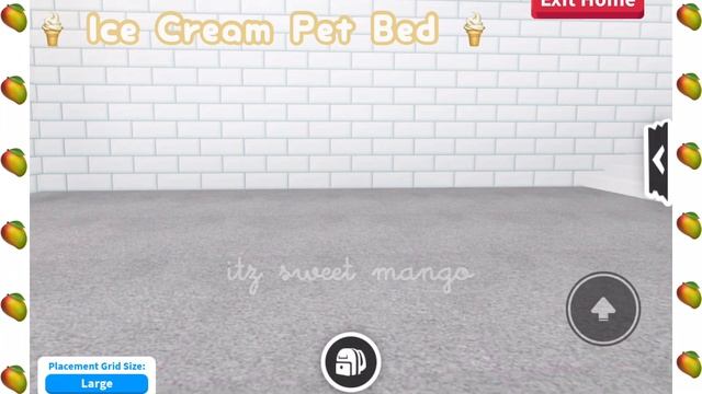 Pet Bed Hacks #4 🧊🍋 - Adopt Me Building Hacks • Itz Sweet Mango ♡︎