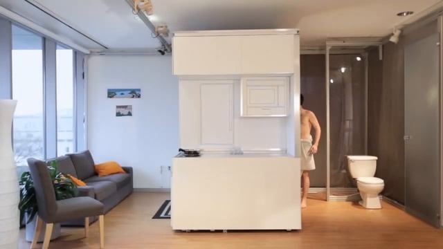 Трансформирующаяся кровать CityHome