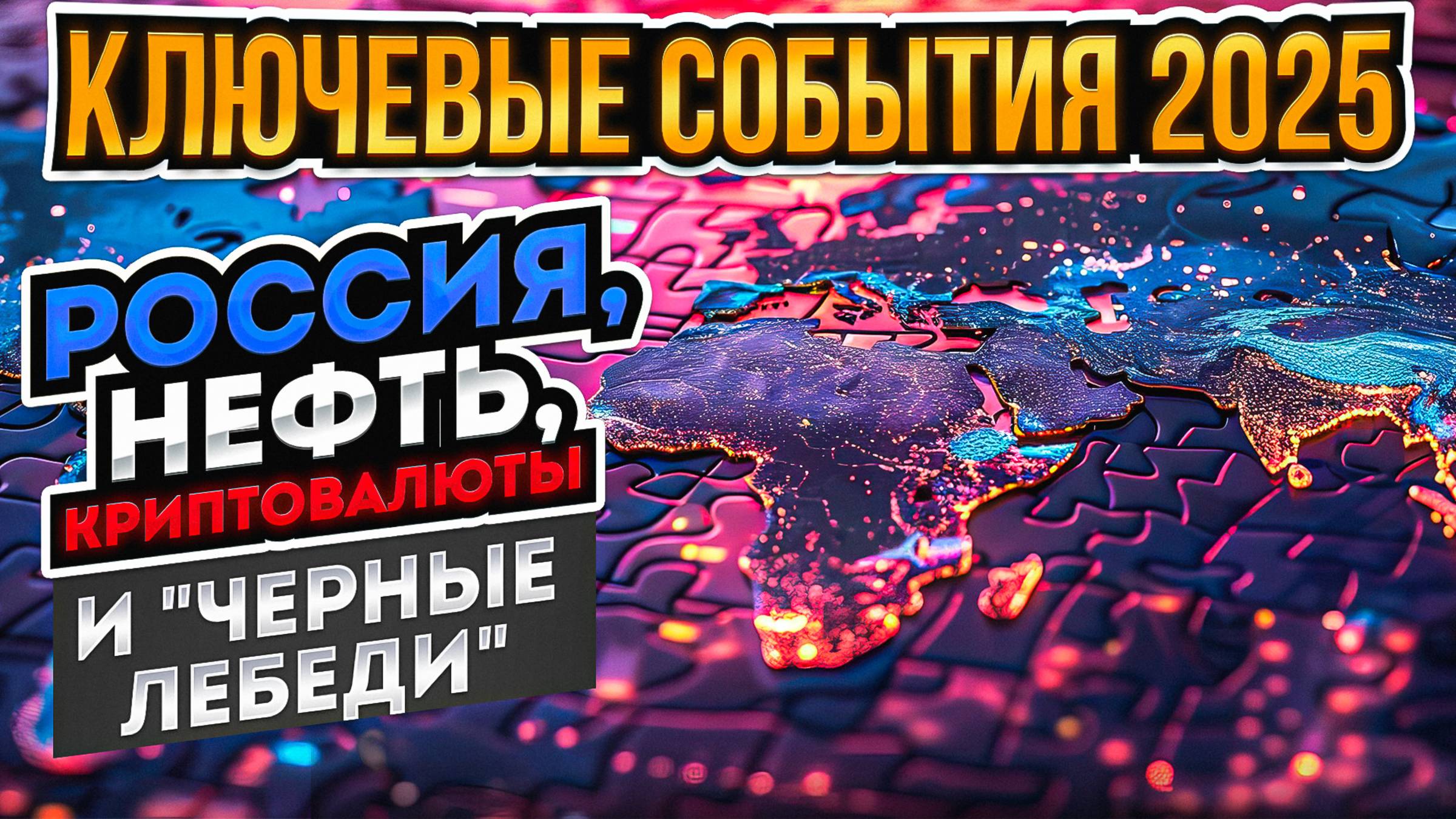 Ключевые события 2025. Россия, нефть, криптовалюты и "Черные лебеди"