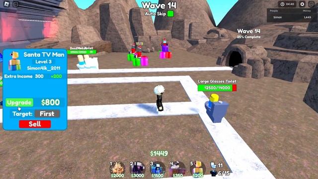 СЫГРАЛ ЗА ЛЮБИМЫХ ЮНИТОВ ЮТУБЕРОВ ПО ТТД | Toilet Tower Defense (Roblox)