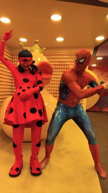 Ladybug vs Spider-Man#funny