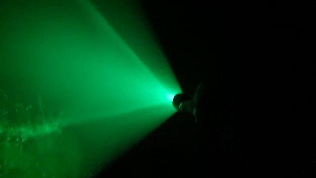 Beamshots - deep fog - Fenix TK26R - white / red / green light