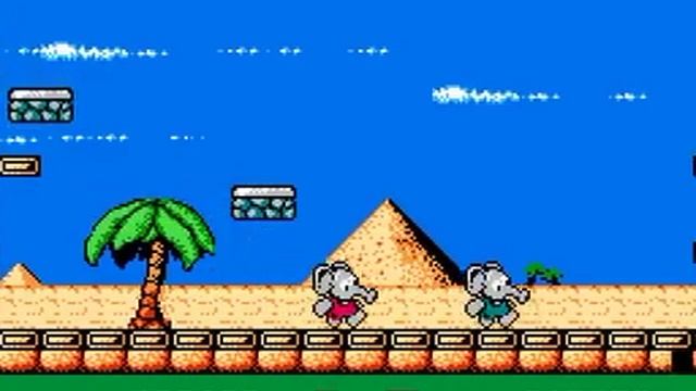 NES Прохождение [041] Quattro Arcade - CJ's Elephant Antics