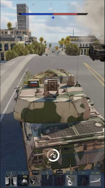 War Thunder Ядерная Бомба на Rooikat MTTD