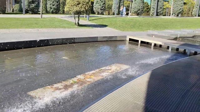 Краснодар Парк Галицкого фонтаны 3