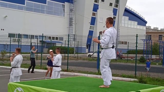 Зарядка от каратиста киокушинкай Никиты Перфильева