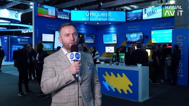 ISE 2024 UNIGUEST: Nowości dla Digital Signage i IPTV | Tripleplay, Onelan, MediaStar, eStream
