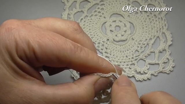 Beautiful square CROCHET part 1 Часть1 Квадрат крючком