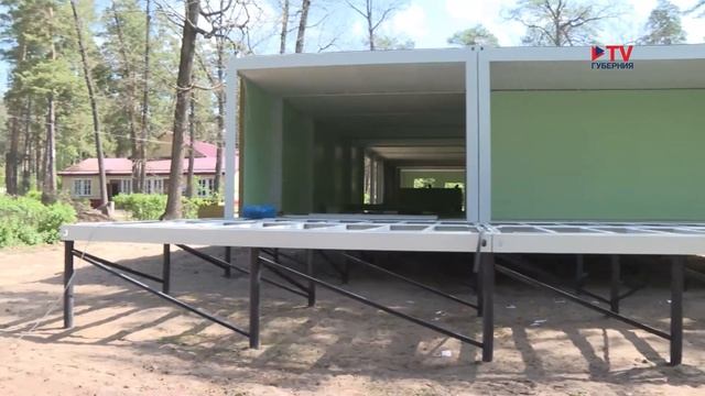 Тысяча квадратных метров для детей. В воронежском лагере «Полёт» строят быстровозводимые корпуса