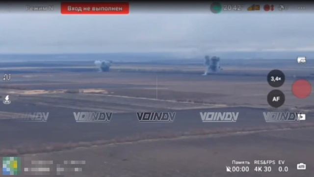 11 гвардейская армия ВВС ПВО применяет ФАБ-500 по позициям противника на одном из участков Южно-Д...