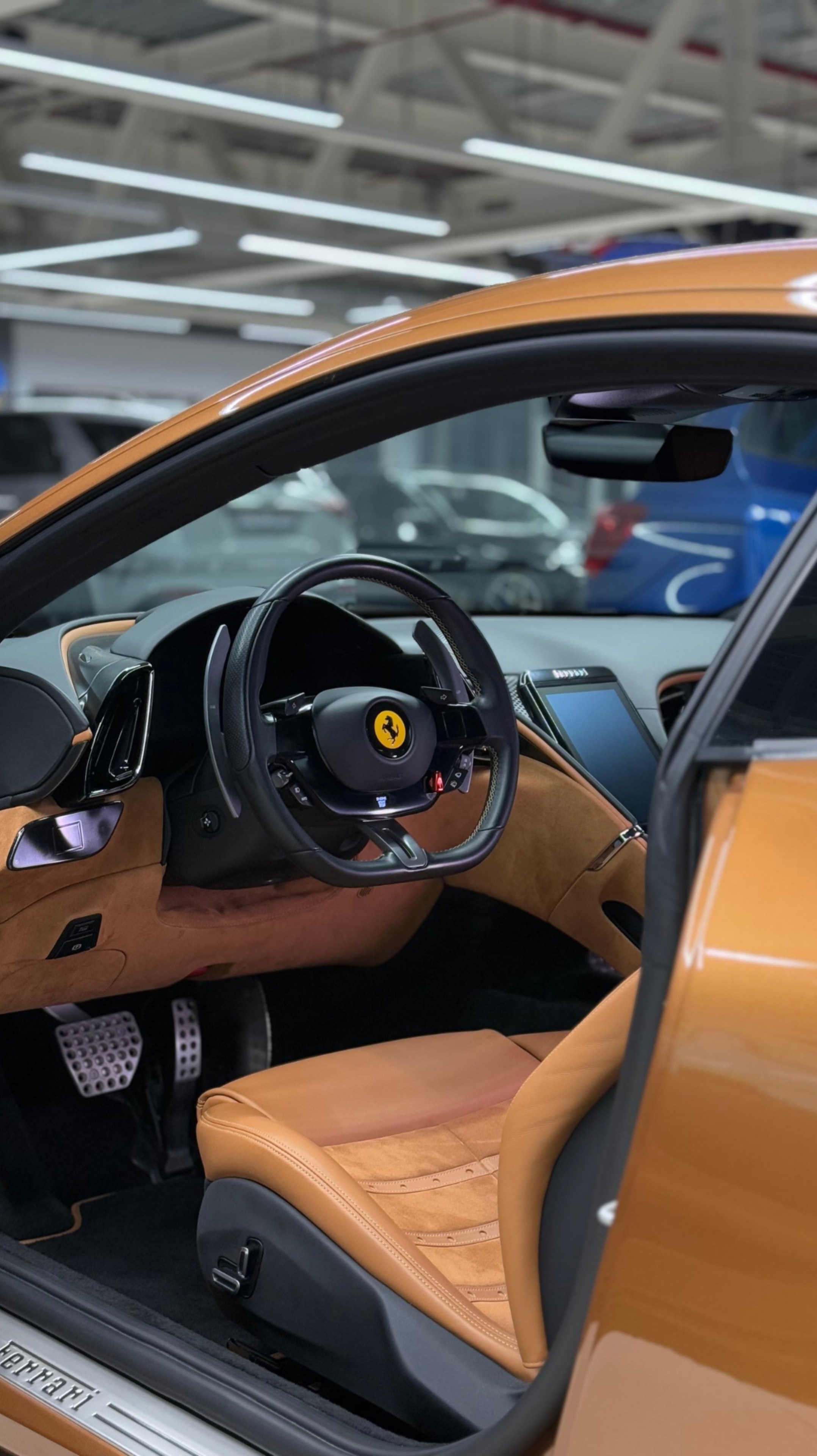 Ferrari Roma на комплексе детейлинг-услуг в "Grand Design"