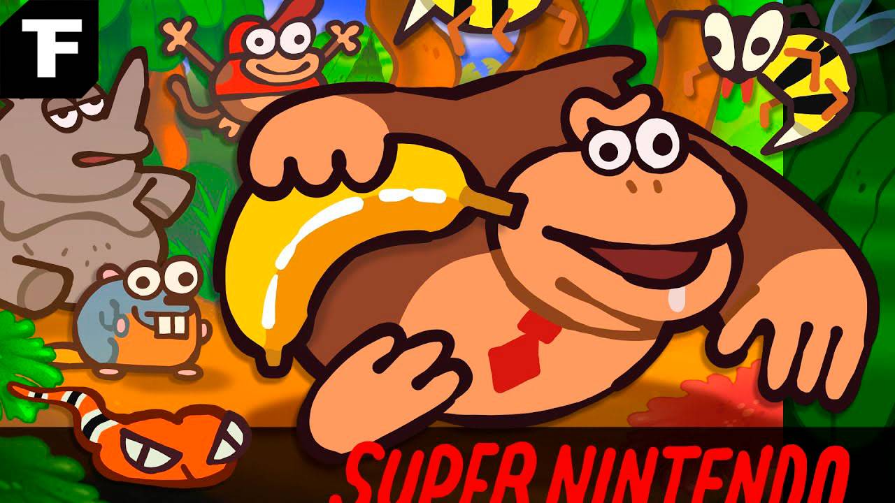 Лучший мультсериал "Donkey Kong Country" / Краткий обзор / Смешная анимация