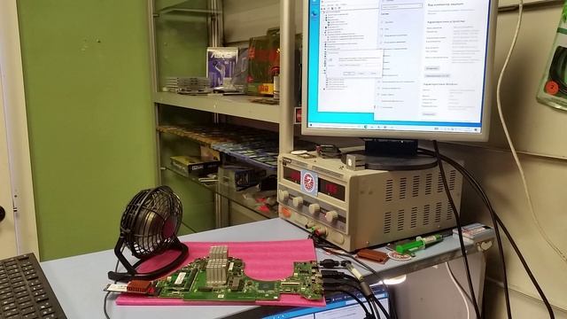 Матплата Asus X571LH заказ 18894 - контрольный запуск.