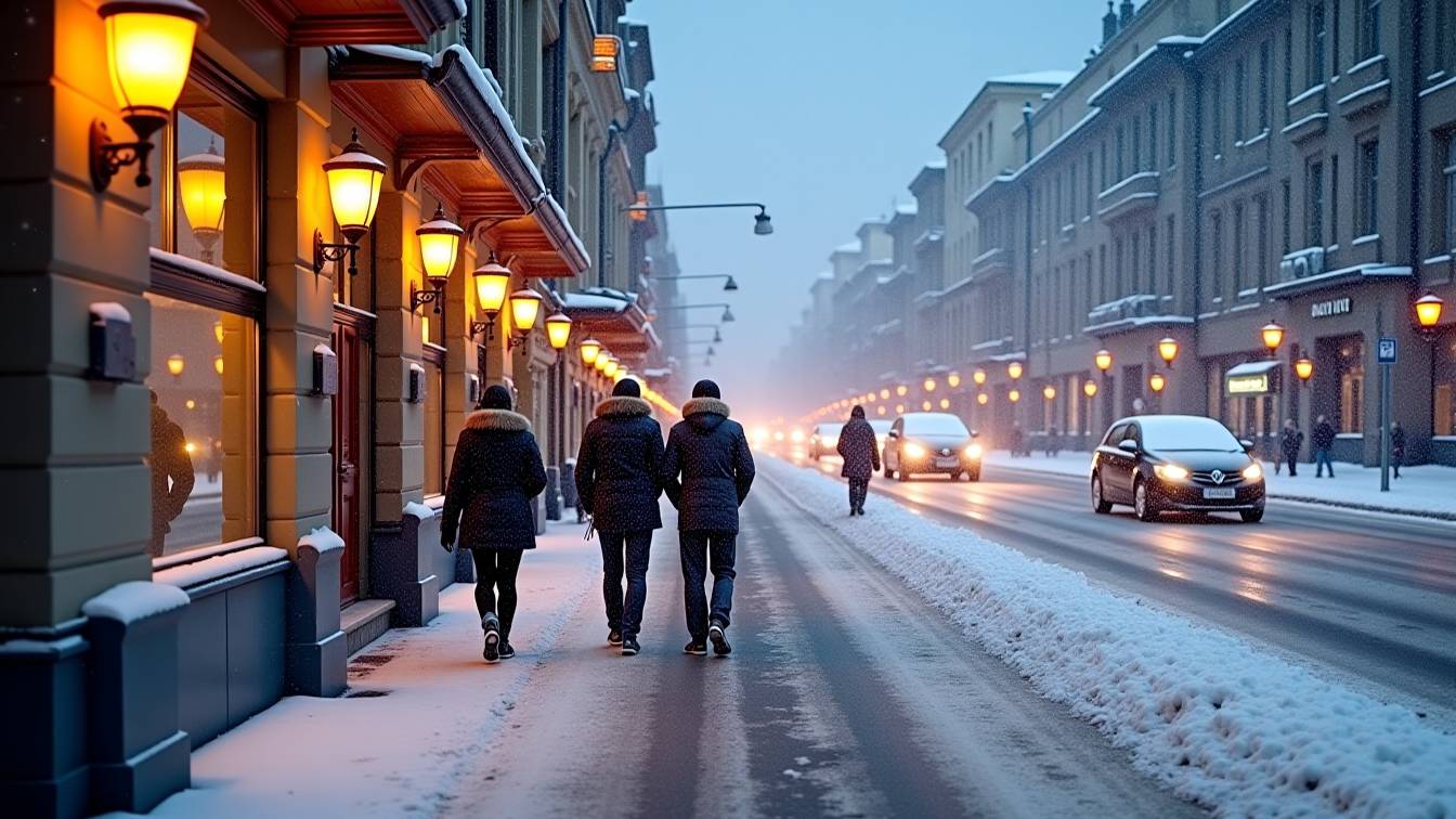 Прогулка по зимнему городу (без комментариев)