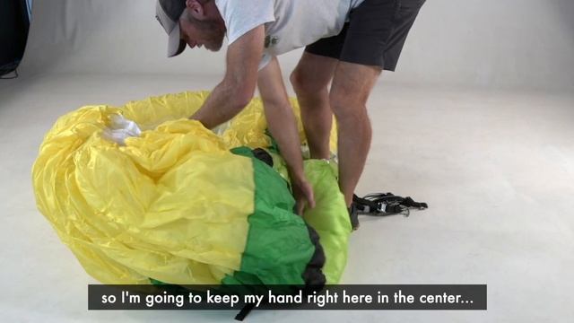 How to Pack a Wing Into a Stuff Bag