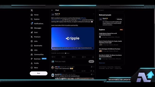 Ripple И XRP Вот-Вот захватят Весь Мир | Свежие Новости
