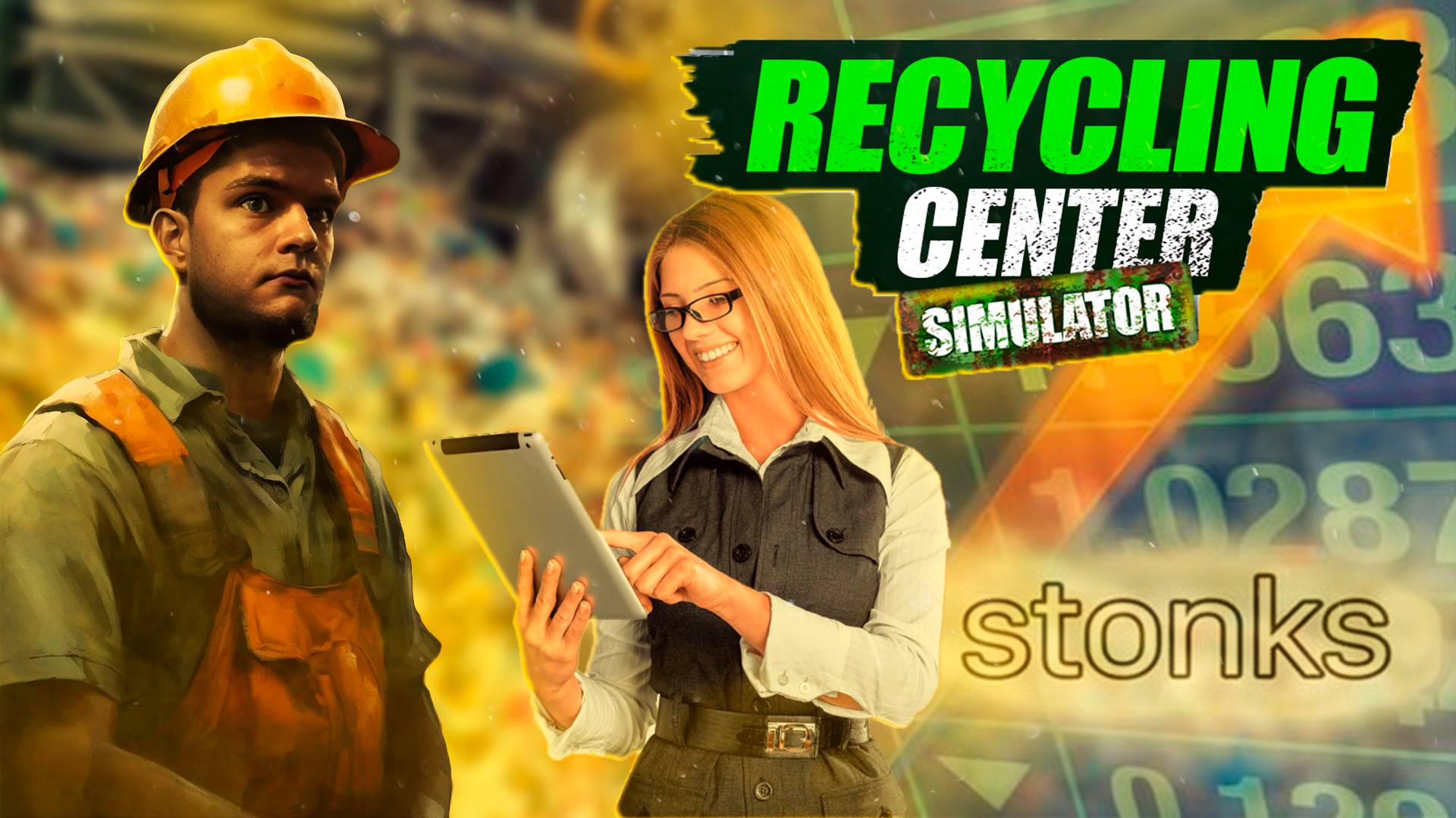 Нанял ассистента! Recycling Center Simulator #6
