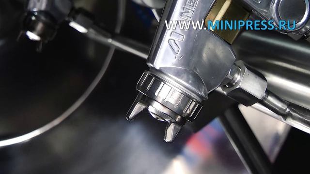 Котел для нанесения пленочного покрытия BG-40-80-150 Minipress.ru