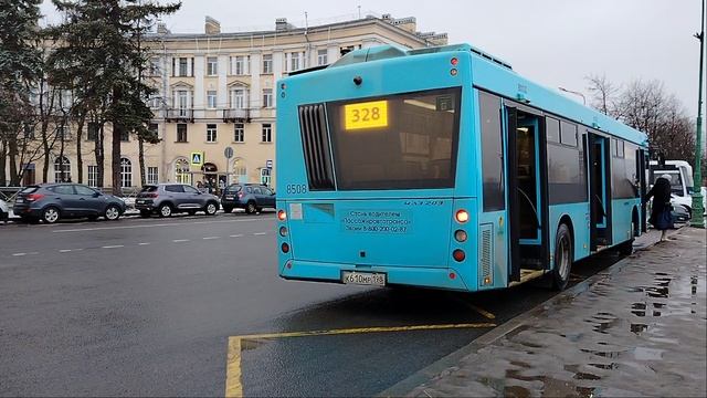 23 января Автобус 367 маршрут Волгабас 5270.G4 6524 и ещё два Автобуса Колпино Привокзальная Площадь