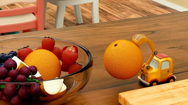 Мультфильм про машинки Мокас - Веселые мультики для детей