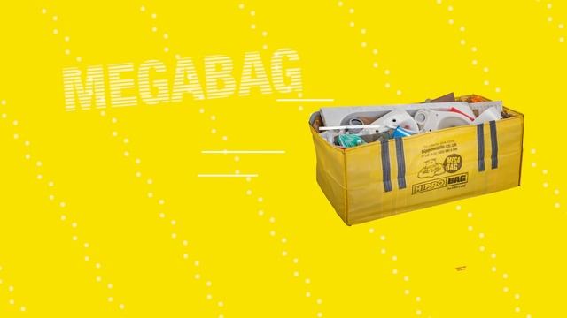 HIPPOBAG Skip Bags - The Big Yellow Skip Alternative | 1 - 1.5 Tonnes