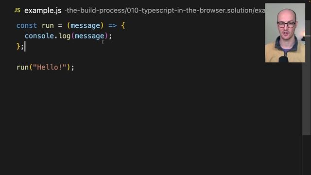 008 Browsers Can't Understand TypeScript Syntax