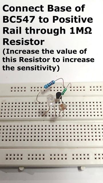 Best Electronics Project with BC547 Transistor #shorts