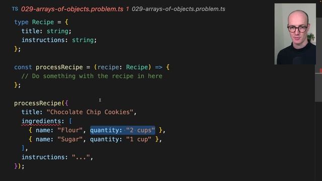 040 Arrays of Objects in TypeScript