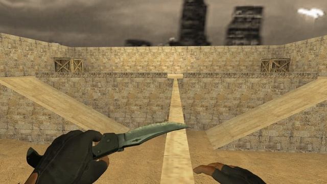 Модель ножа «Фальшион — Falchion» для CS 1.6