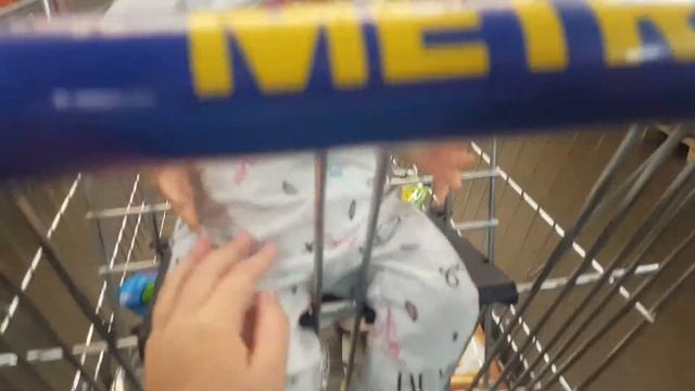 У нас скоро будет мальчик/ Делаем покупки в Metro