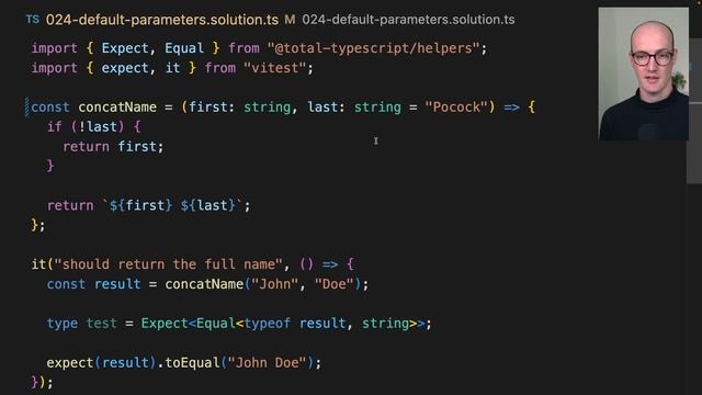 031 Add a Default Parameter