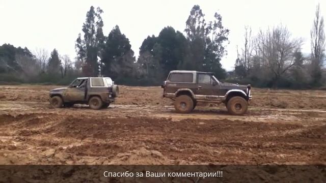 NISSAN PATROL против Трактора