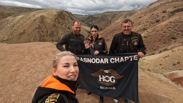 HOG Krasnodar chapter в 2022 году проехали более 9,5 тыс. км., посетив красоты Горного Алтая.