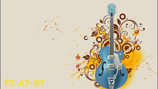 Resonator Guitar  Blues Backing Track in E